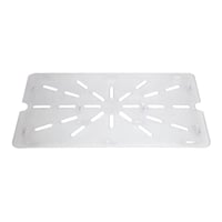 Vogue Clear Polycarbonate 1/1 Gastronorm Drainer Plate