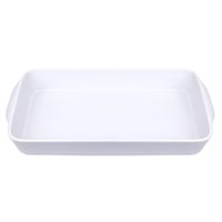 Olympia Whiteware Oblong Roasting Dishes 395 x 219mm (6 Pack)