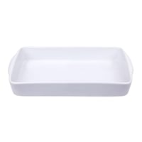 Olympia Whiteware Oblong Roasting Dishes 305 x 163mm (6 Pack)