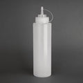 Vogue Clear Squeeze Sauce Bottle 994ml