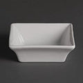 Olympia Whiteware Miniature Square White - 75x75mm (Box 12)